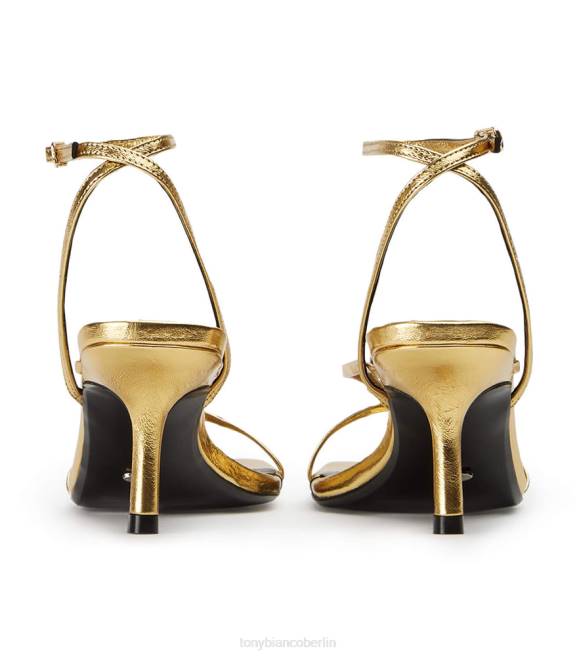 Stöckelschuhe| de Tony Bianco Frauen Avi-Absätze Goldfolie 462451